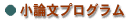 法科大学院 小論文プログラム